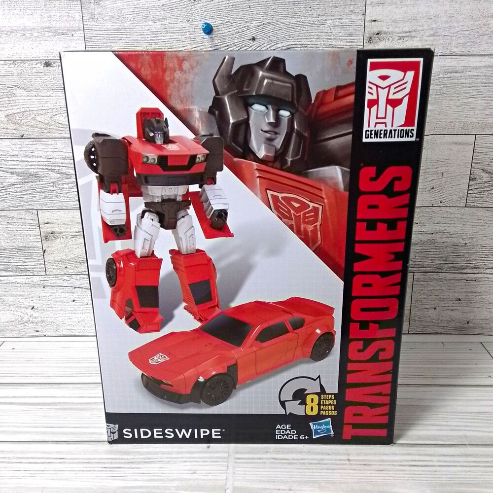 Hasbro Transformers Generations Sideswipe Autobot Transforming Car Figure